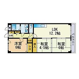 間取図画像 3LDK