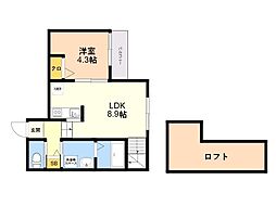 ノブレス・オブリージュ 1LDKの間取図画像