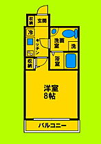 大阪府吹田市垂水町3丁目（賃貸マンション1K・5階・23.78㎡） その2