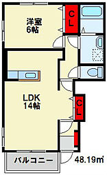 サンレミ葛原 E棟 1階