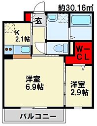 ERIOS　COURT　KII 2階