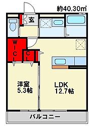 リアンサンク　D棟 2階