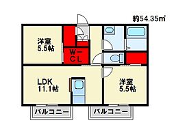 フェリーチェ 2階