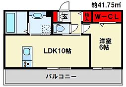 モンステラ朽網駅前 2階/202