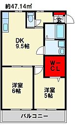 グリーンローズ 2階/203