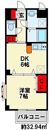 ヴィラージュA 2階