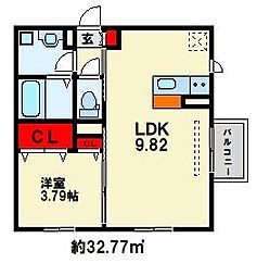 ハイヒルズ城野 1階/101