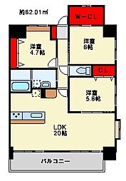 ビッグファミリー葛原II 7階