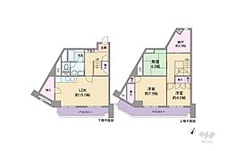 間取図画像 3LDK