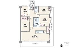 間取図画像 4LDK