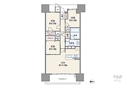 間取図画像 3LDK