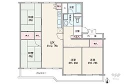 間取図画像 4LDK