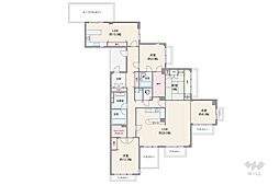 間取図画像 3SLDK