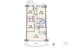 間取図画像 3LDK