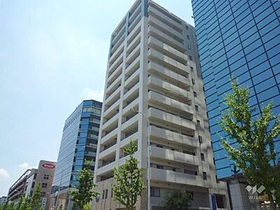 外観：メゾンドール千里中央の外観（北東側から）「箕面船場阪大前駅」から徒歩2分の便利な立地！