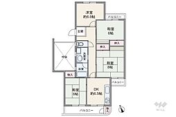 間取図画像 4DK