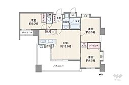 間取図画像 3LDK