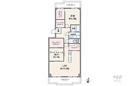 間取図画像 1SLDK