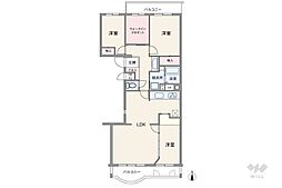 間取図画像 3LDK