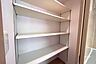 収納：大容量パントリー、食品を生活感なく収納することができます。［2026年8月21日撮影］