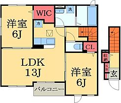 千葉県市原市西広６丁目（賃貸アパート2LDK・2階・61.27㎡） その2