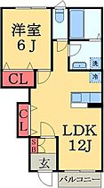 千葉県茂原市下永吉（賃貸アパート1LDK・1階・44.63㎡） その2