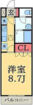 千葉県茂原市大芝（賃貸アパート1K・1階・29.75㎡） その2