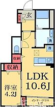 千葉県茂原市早野（賃貸アパート1LDK・1階・42.15㎡） その2