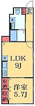 千葉県千葉市中央区宮崎町（賃貸アパート1LDK・1階・43.06㎡） その2