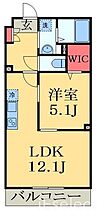 千葉県千葉市中央区松ケ丘町（賃貸アパート1LDK・1階・39.60㎡） その2