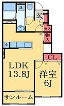 千葉県茂原市東茂原（賃貸アパート1LDK・1階・50.21㎡） その2