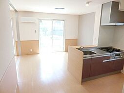 JR外房線 鎌取駅 徒歩21分の賃貸アパート 1階2LDKのリビング/ダイニング