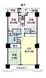間取図画像 3LDK