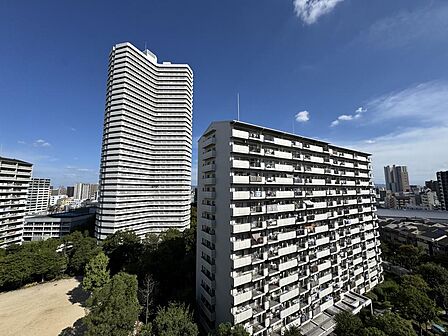 バルコニーからの眺望です。