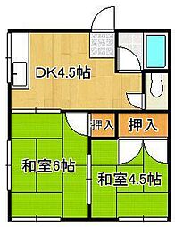 🉐敷金礼金0円！🉐山下アパート（金田）