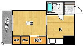 ハイツ清水  ｜ 福岡県北九州市小倉北区清水2丁目（賃貸マンション1K・5階・26.85㎡） その2