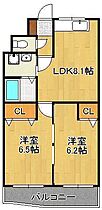 コートハウス大手町  ｜ 福岡県北九州市小倉北区木町1丁目（賃貸マンション2LDK・10階・47.25㎡） その2