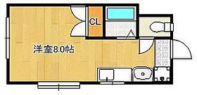 No.5　プチパレット中井  ｜ 福岡県北九州市小倉北区中井3丁目（賃貸アパート1R・2階・21.24㎡） その2