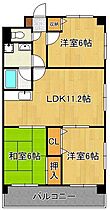 ソフィア  ｜ 福岡県北九州市小倉北区中井1丁目（賃貸マンション3LDK・4階・63.00㎡） その2