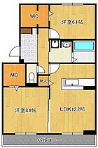 D-ROOM中井  ｜ 福岡県北九州市小倉北区中井1丁目（賃貸アパート2LDK・2階・67.54㎡） その2