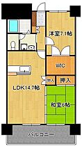 シャトレ大手町N棟  ｜ 福岡県北九州市小倉北区大手町（賃貸マンション2LDK・15階・65.72㎡） その2