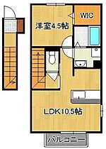 ウィットK  ｜ 福岡県北九州市小倉北区篠崎2丁目（賃貸アパート1LDK・2階・42.38㎡） その2