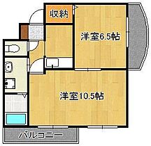 ＣｏＣｏメゾン  ｜ 福岡県北九州市小倉北区下到津1丁目（賃貸マンション2K・8階・43.49㎡） その2