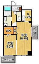 クレスト南小倉  ｜ 福岡県北九州市小倉北区木町3丁目（賃貸マンション2K・2階・45.38㎡） その2