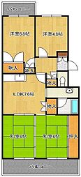 エメラルドマンション南小倉C棟 3階/-
