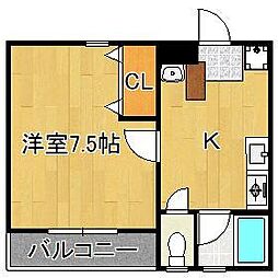 かでんハイツ 2階/-