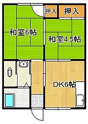 コーポ青葉 1階/-