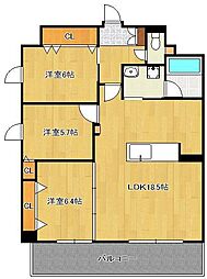Familie(ファミリエ) 3LDKの間取図画像