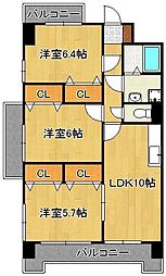 リバージュ中井 7階/-