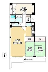 芦屋緑2住宅8号棟
